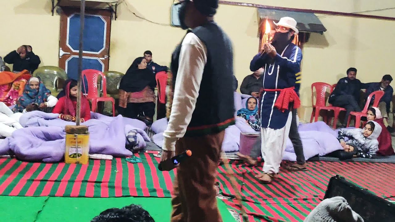 Dhaja program seen Miya mirja and chokidar