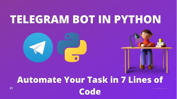 Make Telegram bot in Python