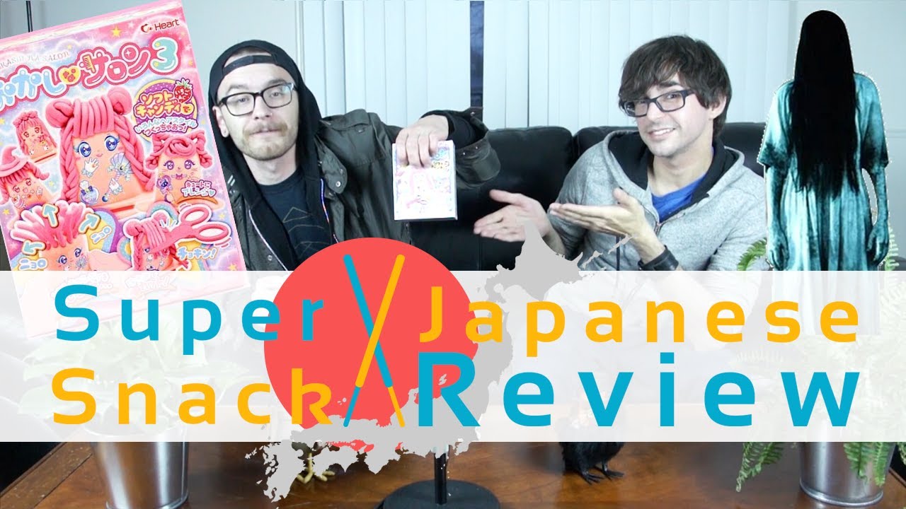 Eating Hair from Japan!!! [its candy]