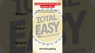 Master Engineering Mechanics! Practice Set 1–Quick Tips 💡 #EngineeringMechanics #PracticeSet #shorts