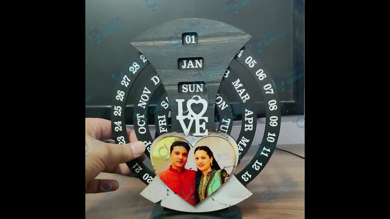 Photo Calendar |  Digital Giftings | Birthday Gift | Anniversary Gift | Gift for Husband | Calendar