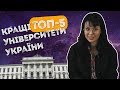 ТОП-5 найкращих університетів України / ZNOUA