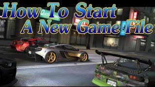 NFS No Limits - How To Erase Your Account and Start Over From Point Zero!! screenshot 5