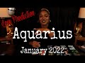 AQUARIUS - Pleasant Surprise! They Secretly Can't Wait To See You Again" JANUARY 2022 Tarot