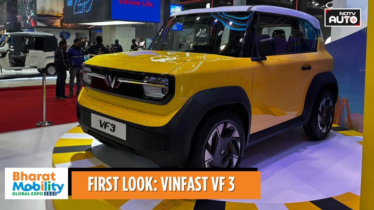 Vinfast VF 3 : Comet Rival Coming to India? | First Look | NDTV Auto