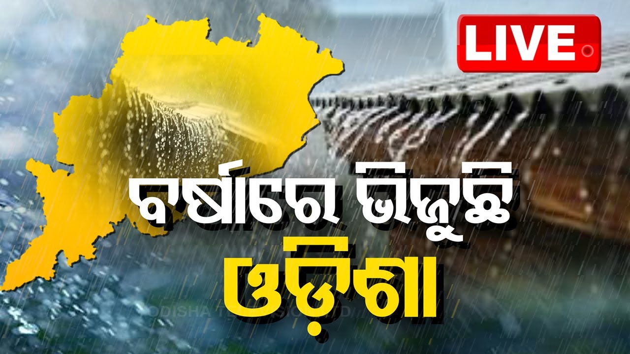 Live | ବର୍ଷାରେ ଭିଜୁଛି ଓଡ଼ିଶା | Odia News | BJP President JP Nadda In Odisha