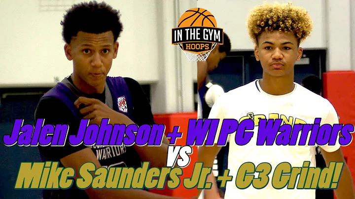 TOP PROSPECTS GAME Feat. Jalen Johnson and WI PG Warriors vs Mike Saunders Jr and G3 Grind