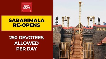 Sabarimala Shrine Reopens: Only 250 People Allowed Per Day, Negative Covid Reports Must For Devotees