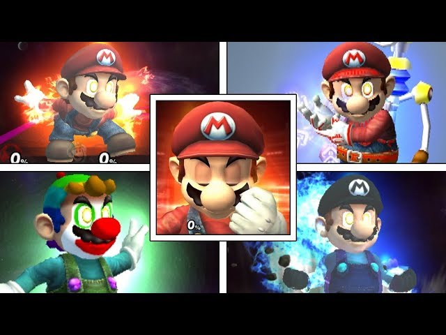 WHAT IF Mario Had Other FINAL SMASHES? (Super Smash Bros Mods) class=