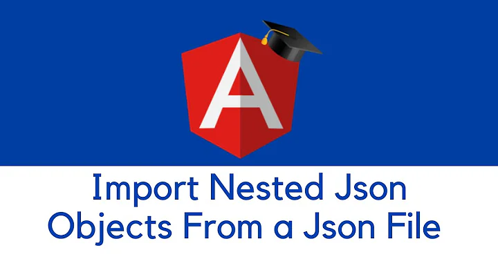 How to Import Nested Json Objects From a Json File and display on Angular HTML?