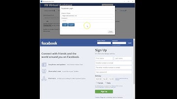 FB Virtual Assistant - How to Login
