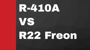 R22 Refrigerant Replacement - 410A Refrigerant