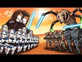 Clones vs Droids - CLONE WARS BATTLE! (Minecraft)