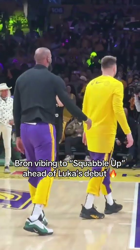 LeBron vibing to Kendrick ?