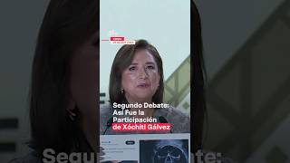 Segundo Debate Presidencial 2024: La participación de Xóchitl Gálvez #nmas #eleccionesmx2024