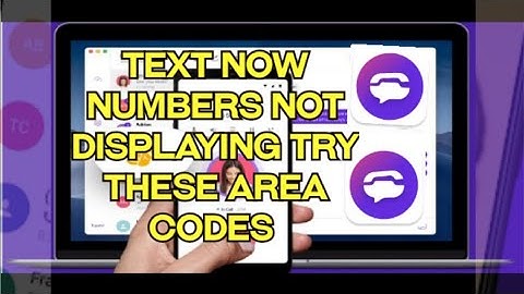 Textnow Working Area Codes 2021 How to fix textnow sign up error 2025 textnow sign up error solved