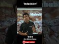Effect of Indecision| Learning from Mahabharat| OMG #shorts