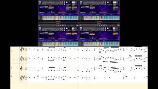 Jazz on Logic Pro X with Broadway Lites, Sample Modeling, HandHeldSound, Trillian and others.