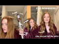 How to Curl Hair with Clamp Curling Iron *for Beginners Easiest Tutorial*