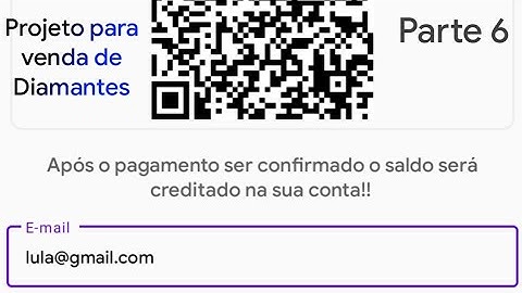 Implantando API Mercado Pago em projeto de diamantes  pelo sketchware | Parte 6