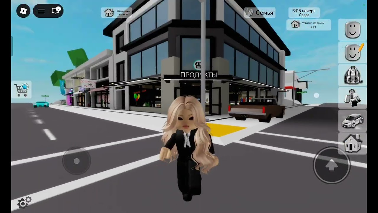 Играем в Брукхэвен,я стала директором магазина ,нас ограбили😨😨😨