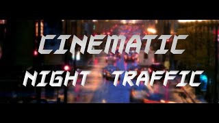 Night Traffic Light Cinematic Time-Laps Clip | Earth Clip