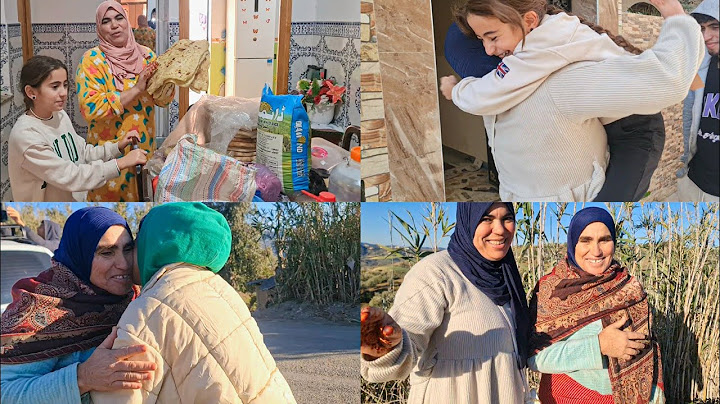 الوداع مع اختي فاطمة وعائلة راجلي 😭 شوفو الخيرات لي عطاوني ❤️ ولقاء مع وليداتي 🥹