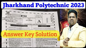 jharkhand polytechnic 2023 / jharkhand polytechnic 2023 cutoff / jharkhand polytechnic 2023 solution