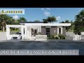 Project #19: 3-BEDROOM BUNGALOW HOUSE DESIGN | MODERN HOUSE DESIGN | 'Design Concept'
