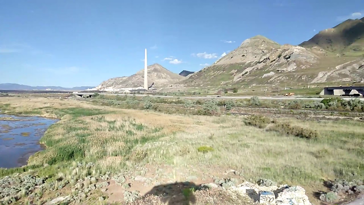 View from Black Rock, Great Salt Lake YouTube