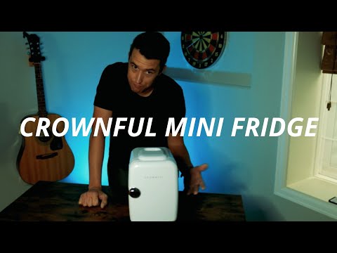 CROWNFUL Mini Fridge Unboxing