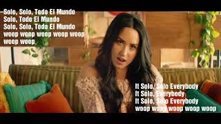 Solo - Clean Bandit Ft. Demi Lovato (letra ingles y español)