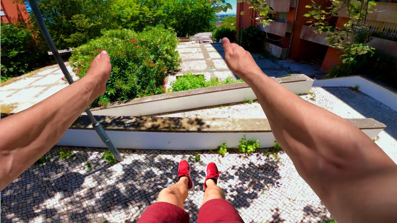 LATE for SCHOOL (Parkour vs Rollerblades vs Bike) YouTube