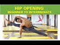 Hip Opening Yoga | Beginner to Intermediate Level Techniques to Open Hip Joint -Leg Split | Yograja