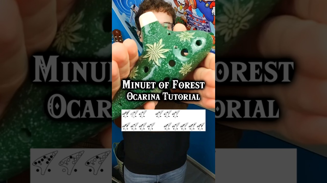 Minuet of Forest - Ocarina Tutorial🌲 