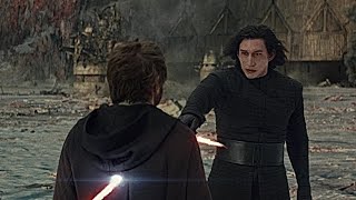 Luke Skywalker vs Kylo Ren  Star Wars The Last Jedi