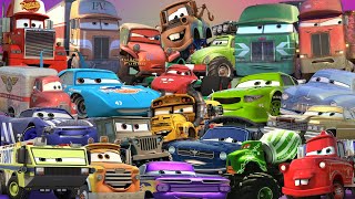 Looking For Disney Pixar Cars Lightning Mcqueen, Hudson Hornet, Luigi,Bubba Wheelhouse,Brick Yardley