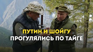 Путин И Шойгу Прогулялись По Тайге