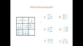 arrows - iq test complete the sequence