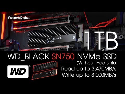 รีวิว WD BLACK SN750 M.2 NVMe SSD 1TB