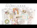 Artsy floral washi tape product suite release