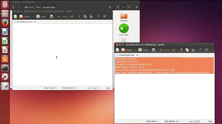 How To Fix Zend Studio Menu on Ubuntu 13.10