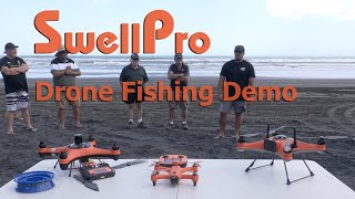 SwellPro FD1 SPRY and SplashDrone 4 Virtual Drone Fishing Demo