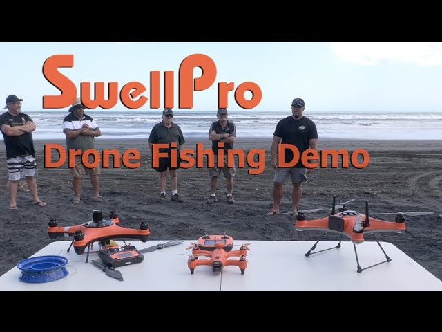 Drone Fishing Using SwellPro FD1 and SPRY+ Fishing Drones 