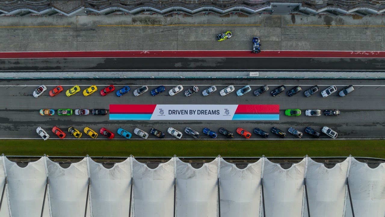 20th season opening of Porsche Carrera Cup Asia 2023 - YouTube