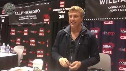 Billy Zabka at C2E2