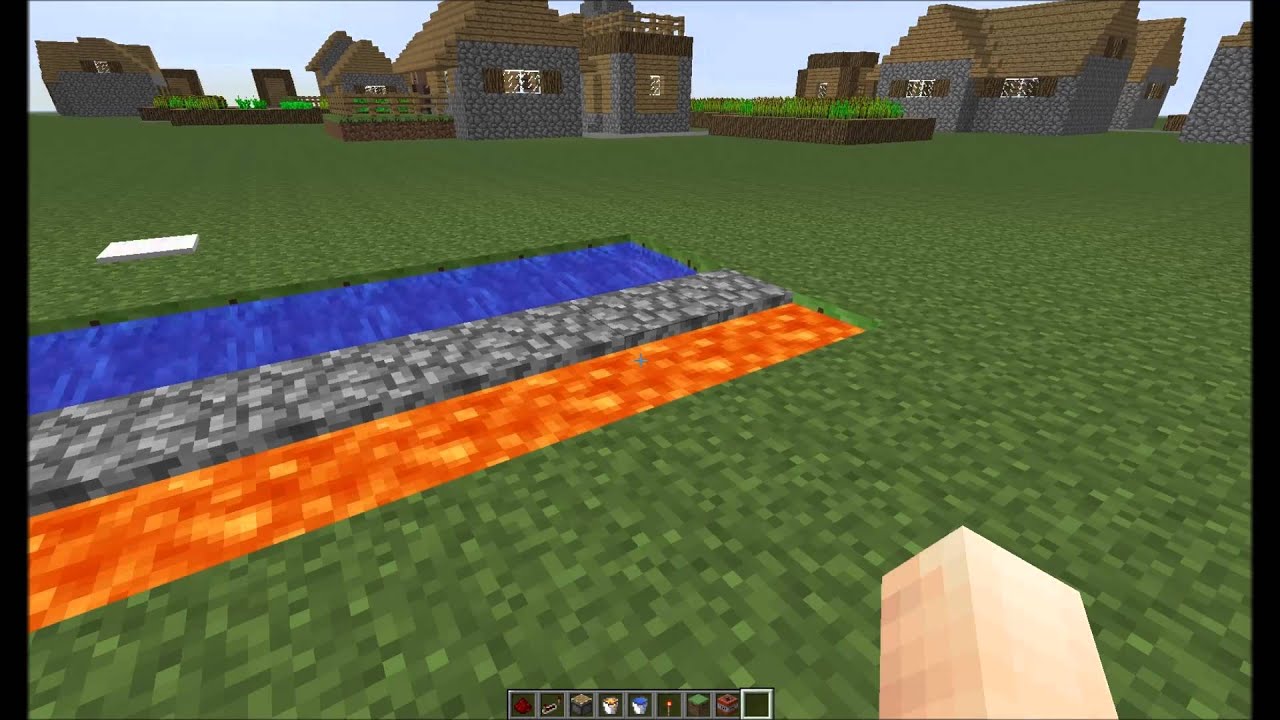 TUTO MINECRAFT : Muraille auto-régénérante (Pas infaillible !) - YouTube