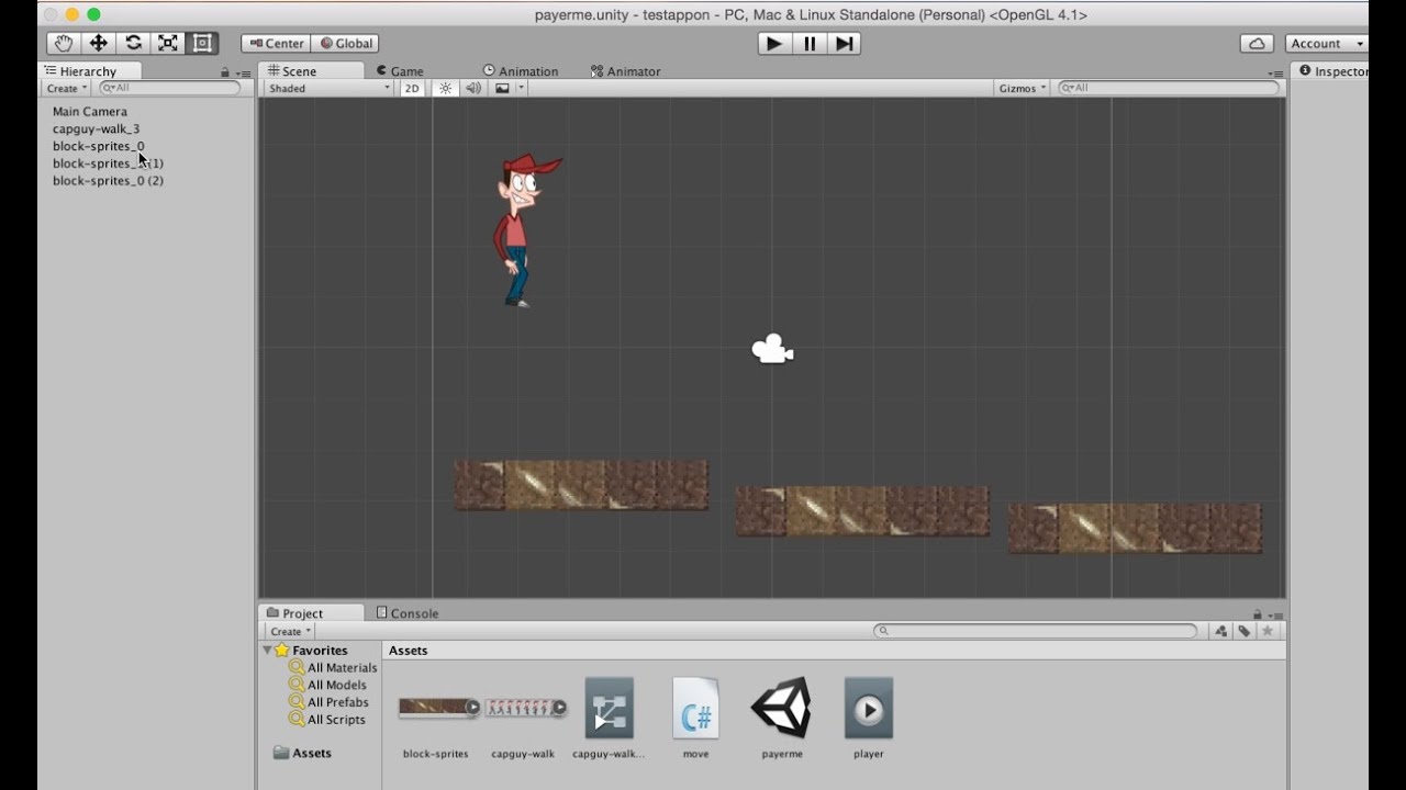 Unity анимация 2d