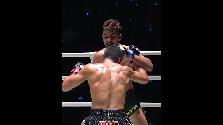 How crazy was this Muay Thai firefight between Sitthichai and Mohammad Siasarani?!
