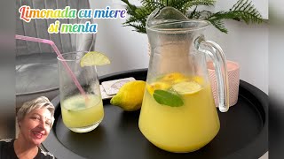 🍋 Limonadă de casă cu miere și mentă 🍯🍃 | La Flory în Bucătărie